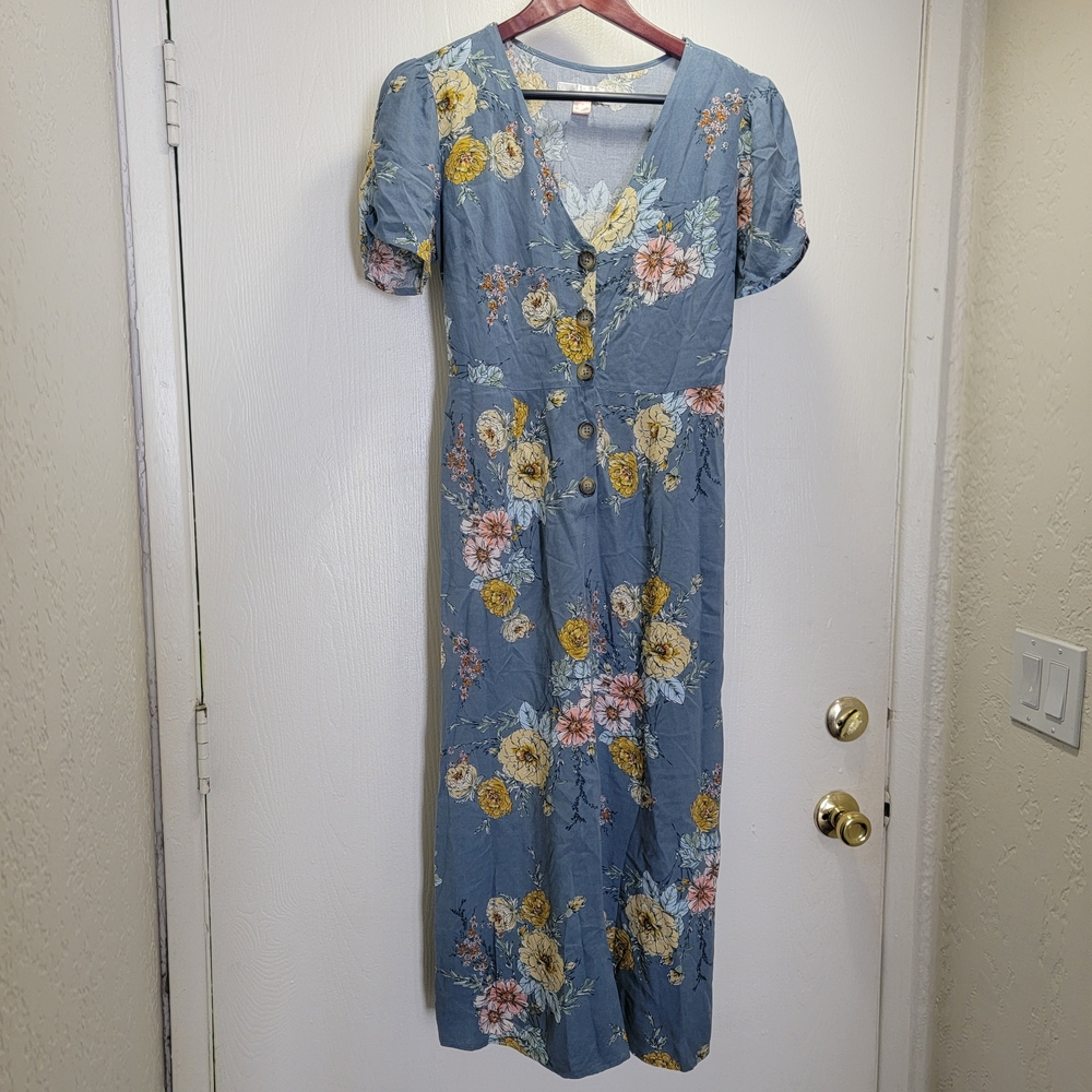 Band of Gypsies Floral Jumpsuit